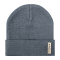 Bloony – organic cotton winter hat, grey