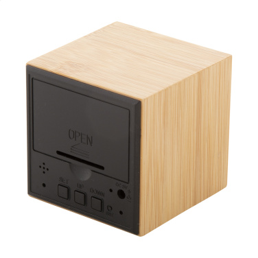 Boolarm – bamboo alarm clock, additional product view 2
