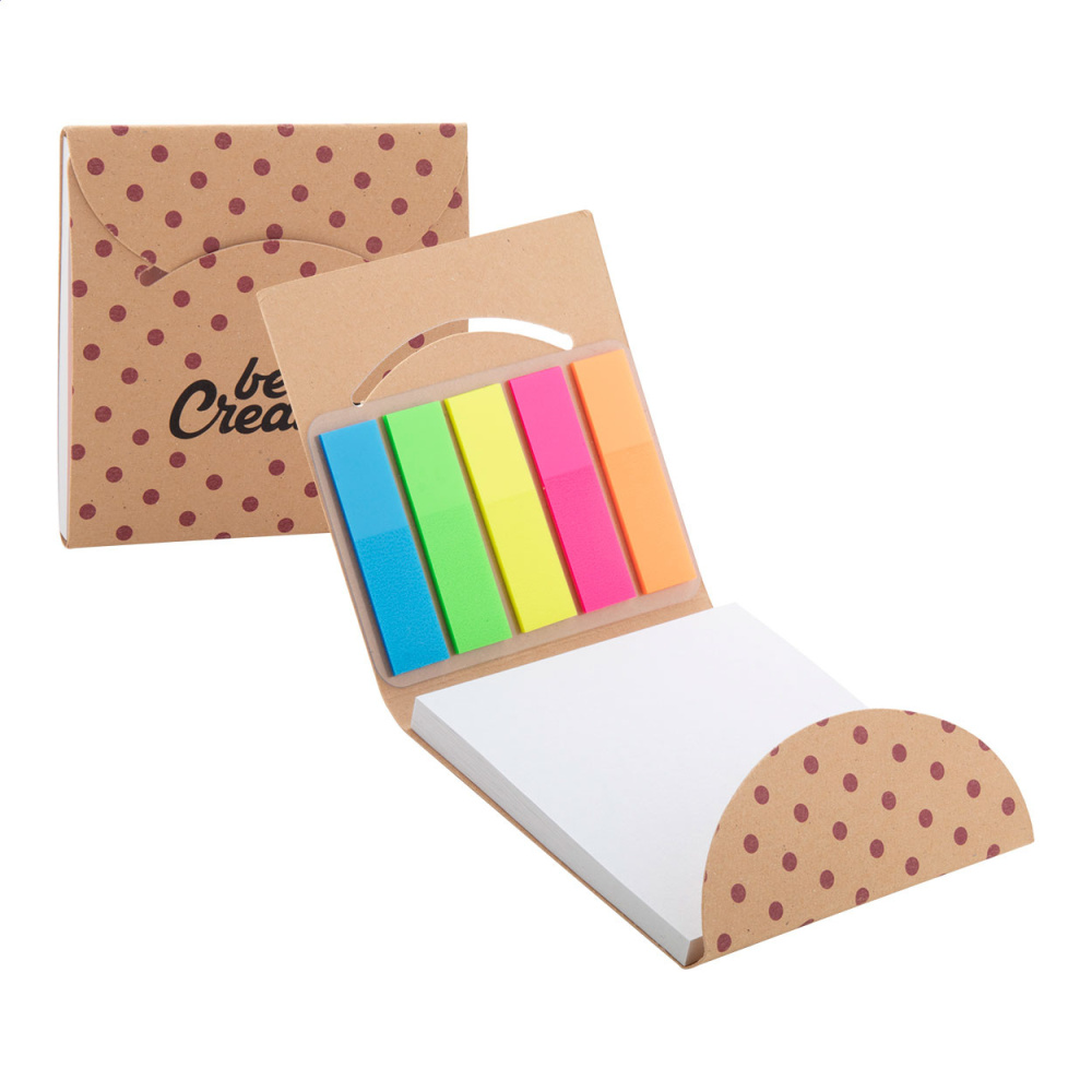 CreaStick Combo C Eco – custom sticky notepad, product image
