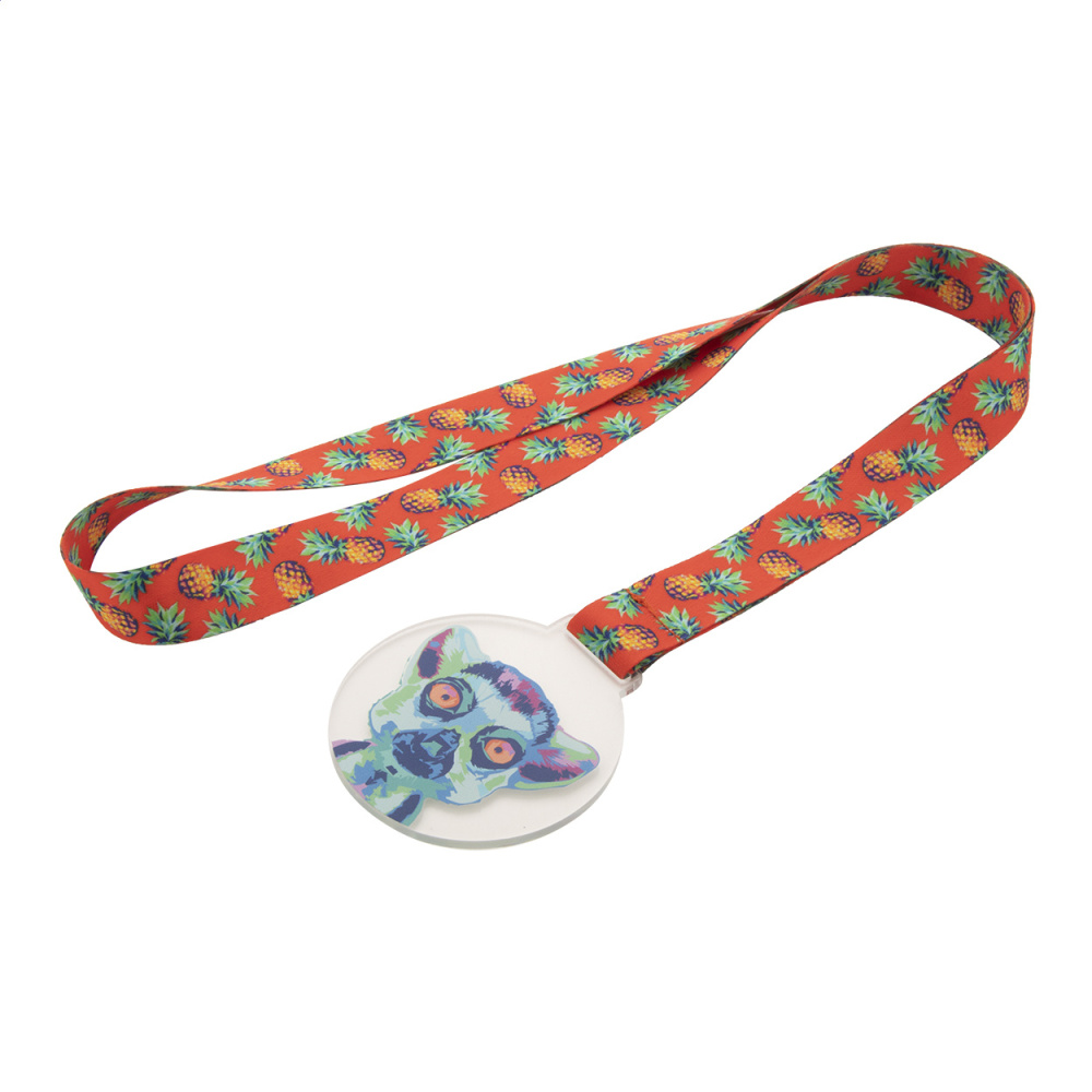 Subdal Colour – custom medal, transparent, product image