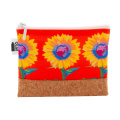 CreaBeauty Cork S RPET – custom cosmetic bag, white
