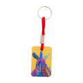 Woody Plus D – custom keyring, red