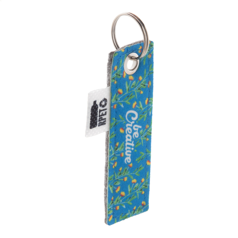 CreaFelt Key A – custom keyring, product image