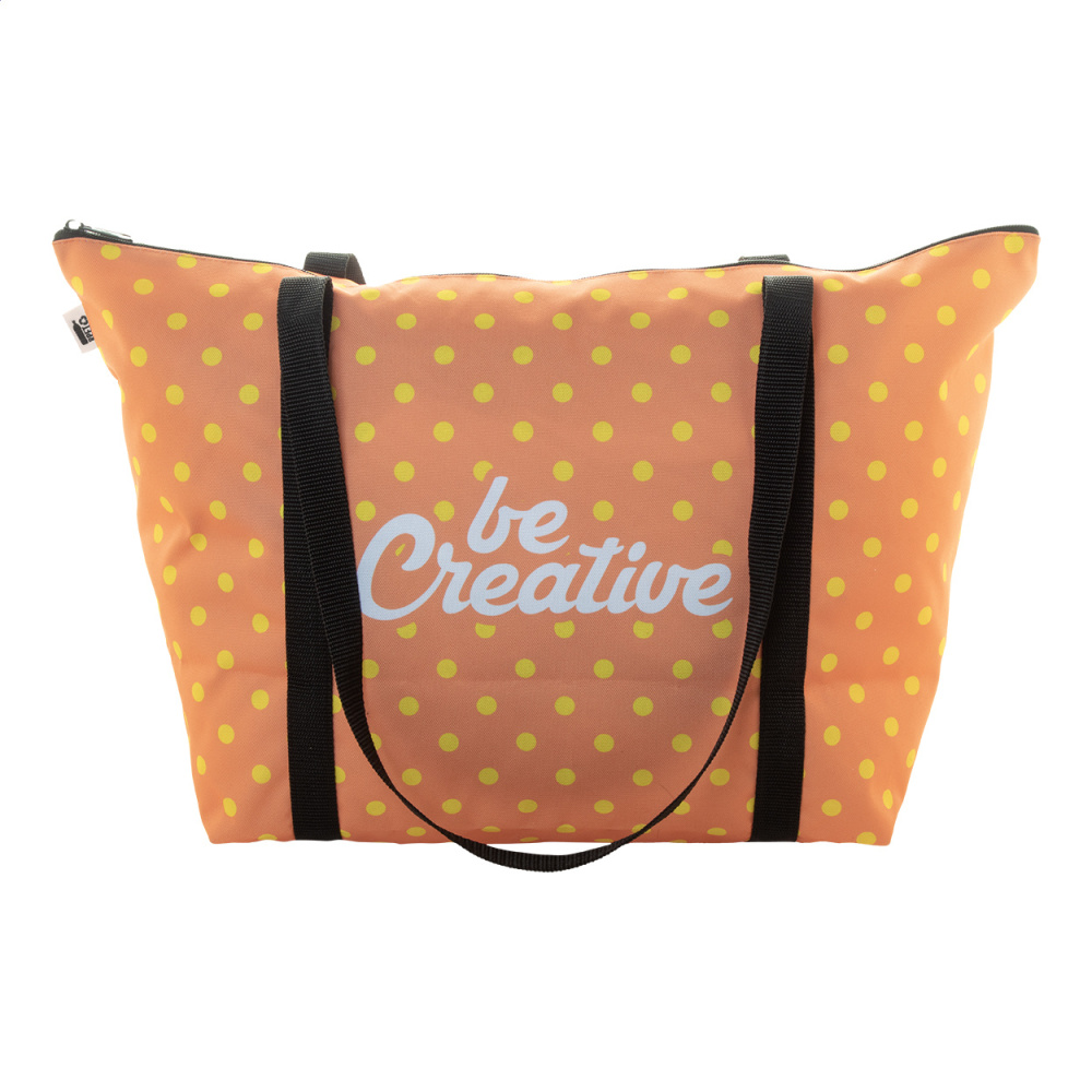 SuboShop Playa Zip – beach or shopping bag, black, product image