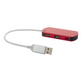 Raluhub – USB hub, red