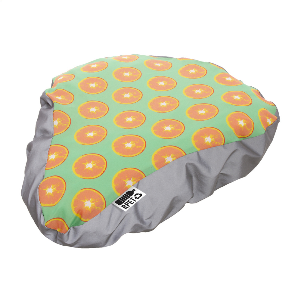 CreaRide Reflect – custom RPET bicycle seat cover, product image