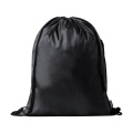 Cresu – RPET drawstring bag, black