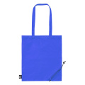 Berber – foldable RPET shopping bag, blue