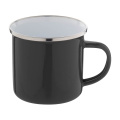Enavint – enamel mug, black