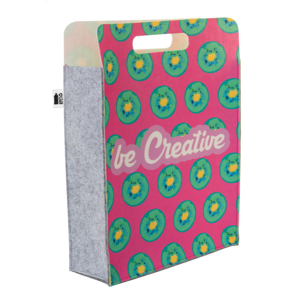 CreaFelt Shop D – custom RPET shopping bag, product image
