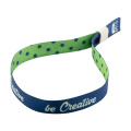 SuboWrist RPET – custom festival bracelet, white