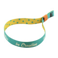 SuboWrist RPET – custom festival bracelet, orange