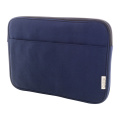 Rebyss Comp – recycled canvas laptop bag, dark blue