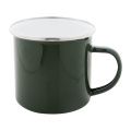 Enavint – enamel mug, dark green