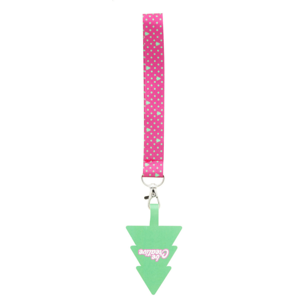 SuboFob Mobile Xmas – custom RPET mobile wrist strap, product image
