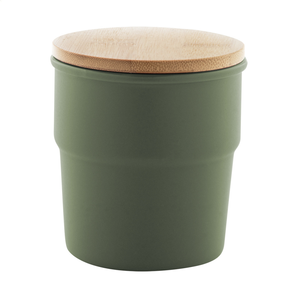 Calliope – ceramic cup, green, product image