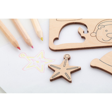 Ravya – colouring Christmas shape matching game, additional product view 4