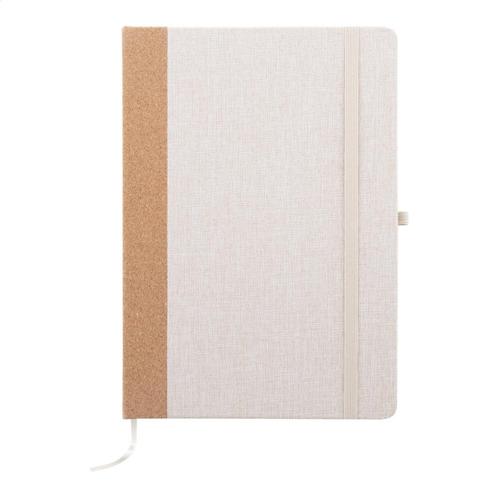 Coppet – RPET notebook, natural, product image
