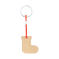 Kymor – Christmas keyring, Santa hat, natural