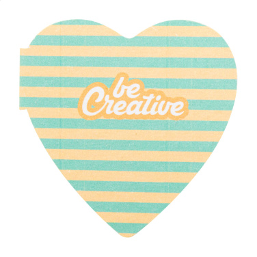 CreaStick Seed Heart – custom sticky notepad, additional product view 2