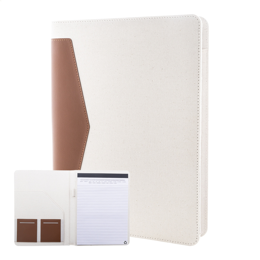 Carbasa A4 – recycled canvas document folder, product image