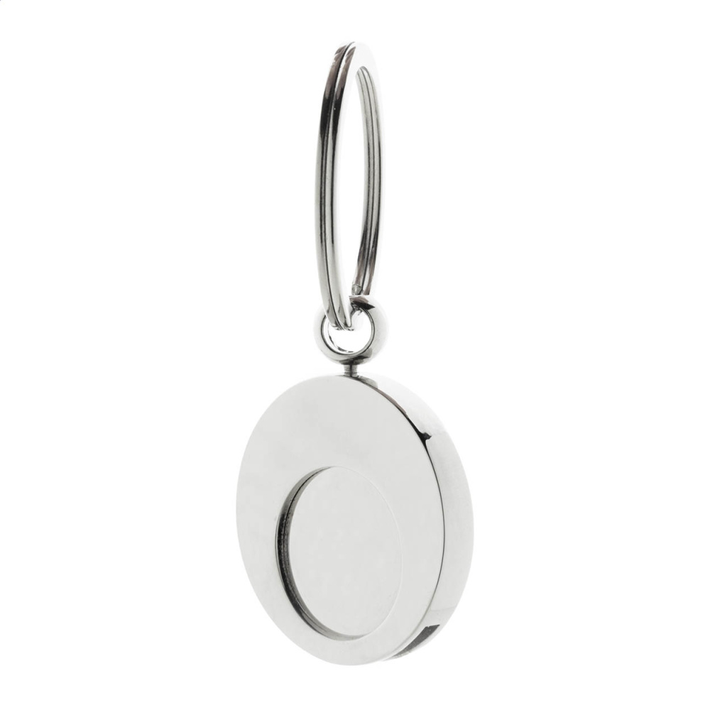 Cromo – trolley coin keyring, product image