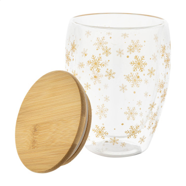 Bostro – Christmas glass thermo cup, additional product view 2