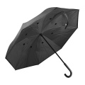 Raura – RPET reversible umbrella, black