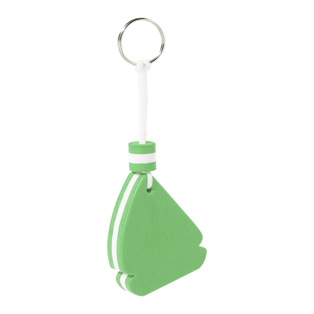 Velantis – floating EVA keyring, green, product image