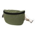 Rekan Hip – recycled canvas waist bag, green