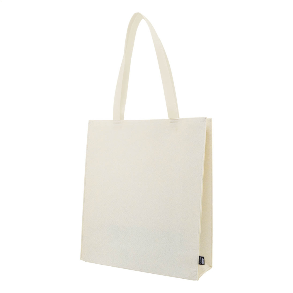 Refelt Shop Plus – RPET shopping bag, natural, product image
