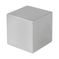 Cubix Shine – metallic antistress ball, silver