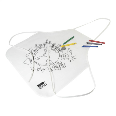 Ecolo – RPET colouring apron, additional product view 2
