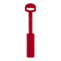 Pudong – luggage tag, red