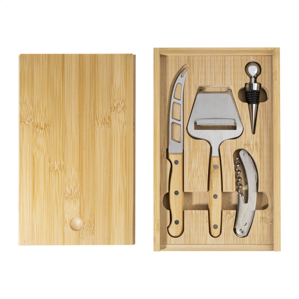 QuesoVino – cheese and wine set, product image