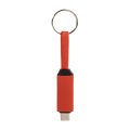 Keycab – keyring 60W USB-C cable, red