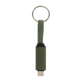 Keycab – keyring 60W USB-C cable, dark green