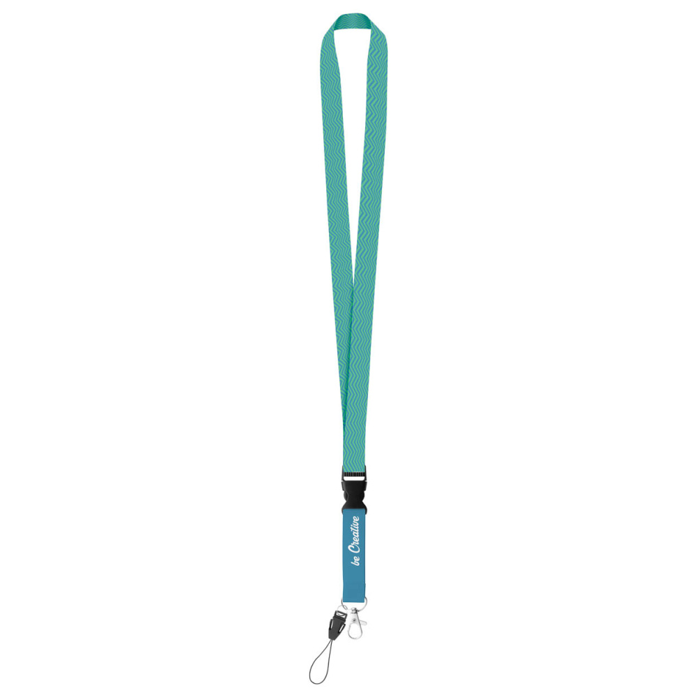 Subyard D – custom sublimation lanyard, product image