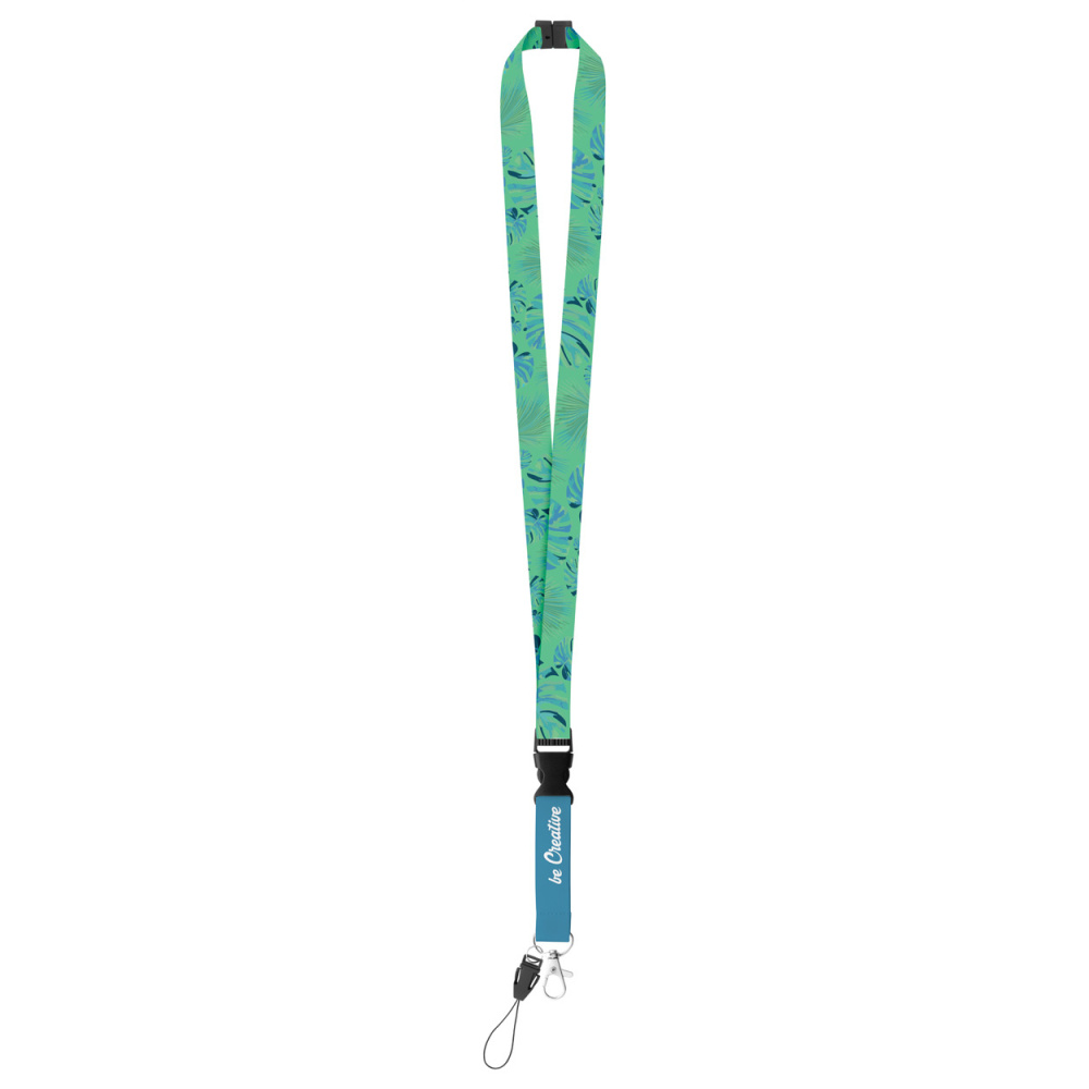 Subyard D Safe – custom sublimation lanyard, product image