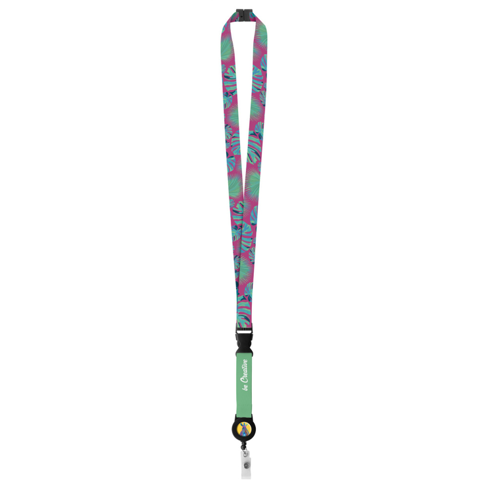 Subyard YoYo B Safe – custom sublimation lanyard, product image