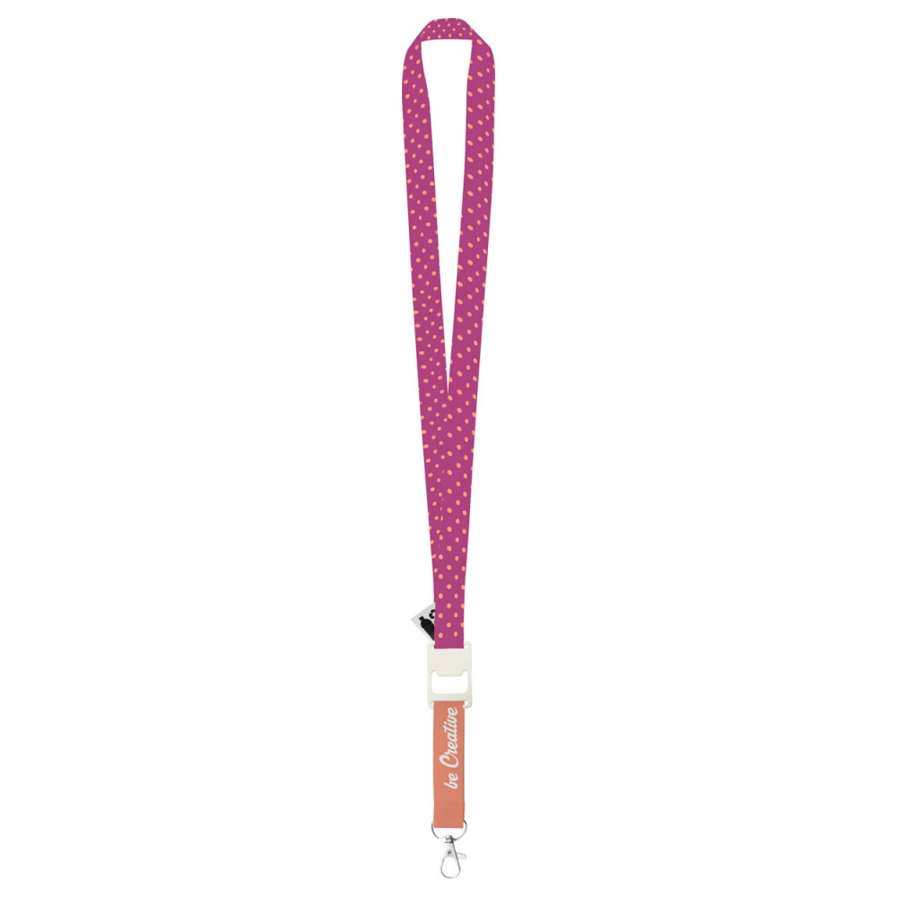 Subyard Drink RPET – custom sublimation lanyard, product image