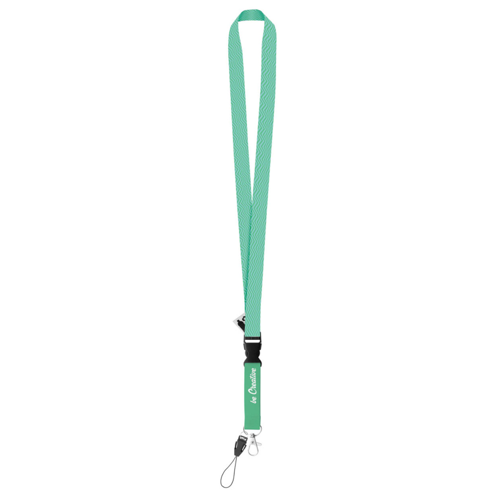 Subyard D RPET – custom sublimation lanyard, product image