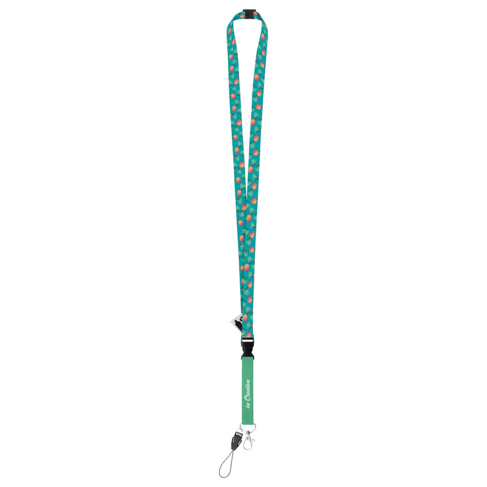 Subyard 15 D Safe RPET – custom sublimation lanyard, product image