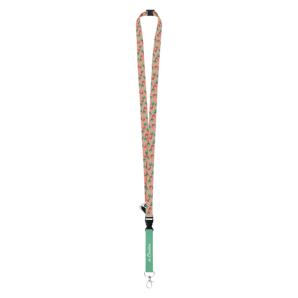 Subyard 15 C Safe RPET – custom sublimation lanyard, product image