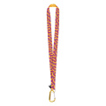 Subyard XL RPET – custom sublimation lanyard, yellow