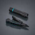 Optima Color set II: multitool & small flashlight, turquoise