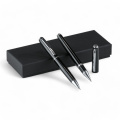 Metal Set: pen and ballpoint pen, black