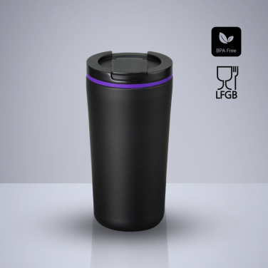 Everyday Set: coffee mug 370 ml & wireless speaker, purple, additional view 3