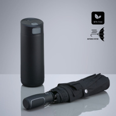 Dynamic Set: coffee mug 450 ml & automatic umbrella