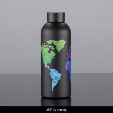 Active Set: thermal water bottle 500 ml & automatic umbrella, purple, additional view 4